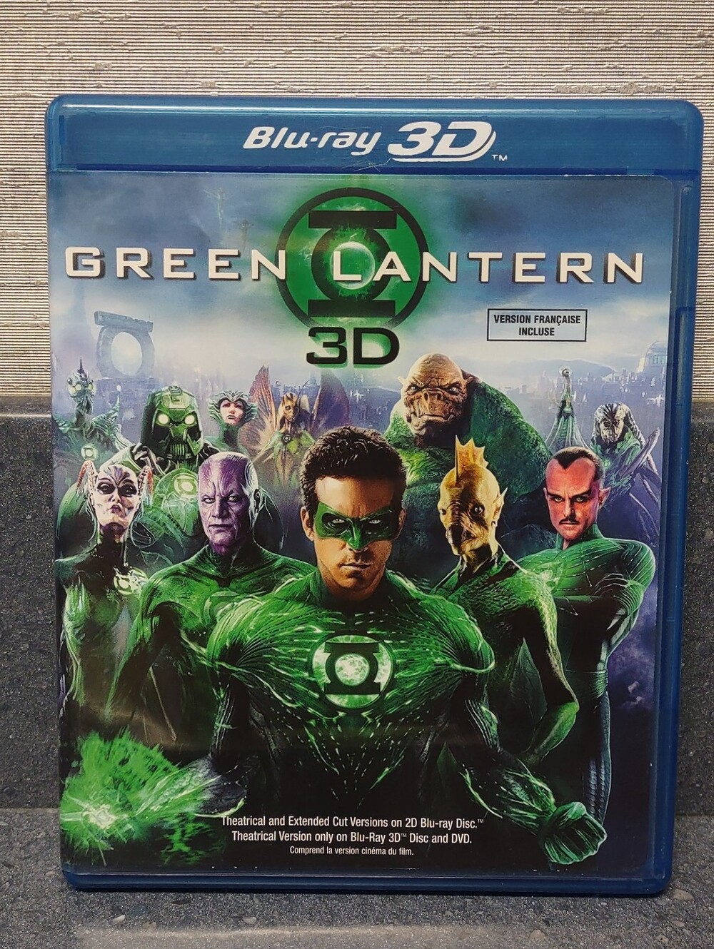 Green Lantern 3D, Blu-ray, & DVD Combo